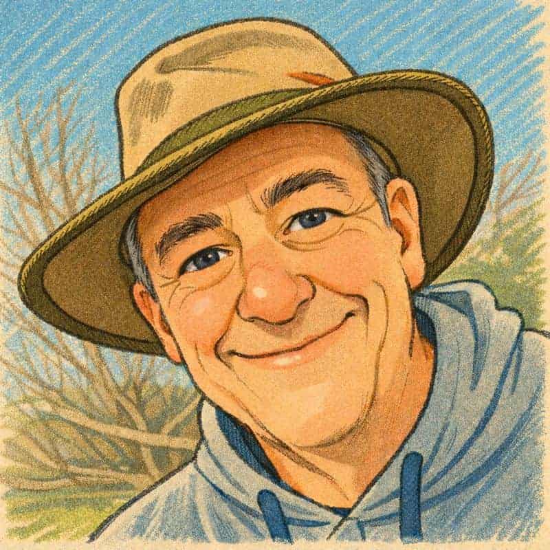 Doug Stewart in a outdoor hat